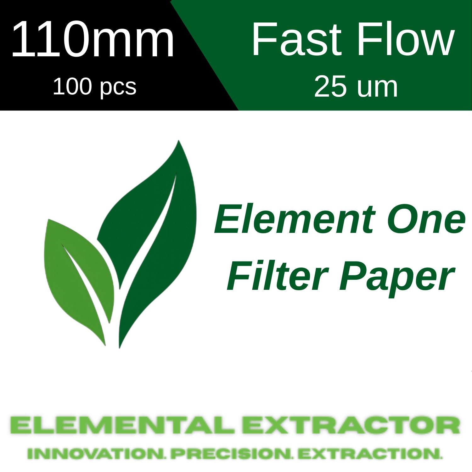 Element One Filter Paper: 110mm – Fast Flow