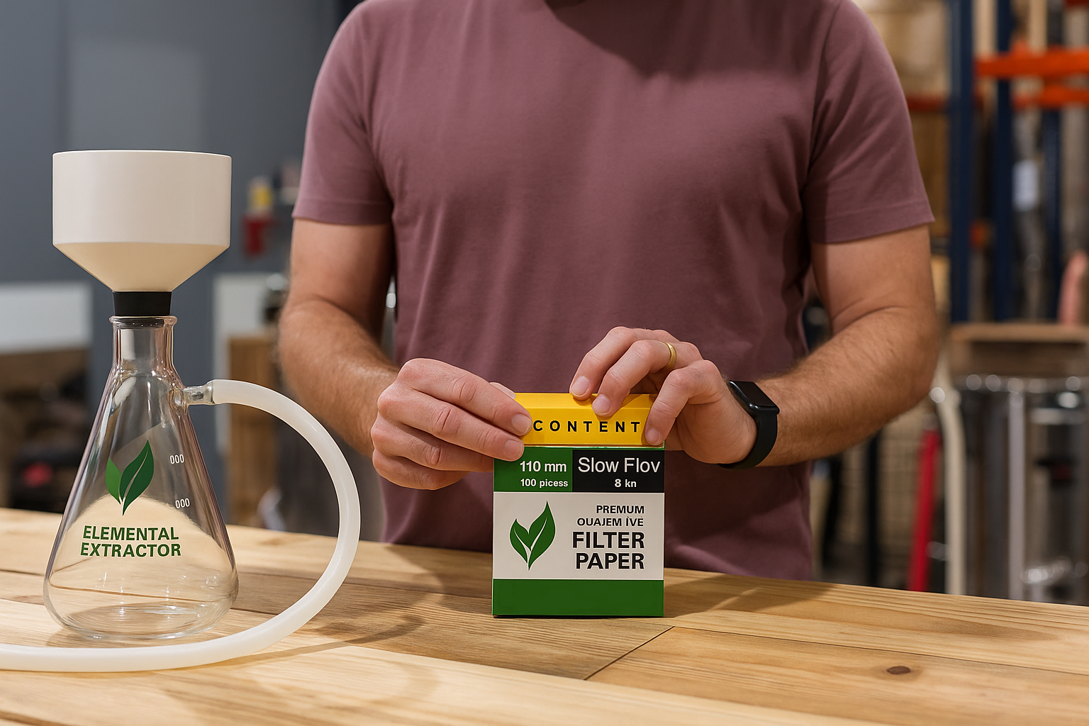 Five Liter Filtration Funnel & Flask Bundle