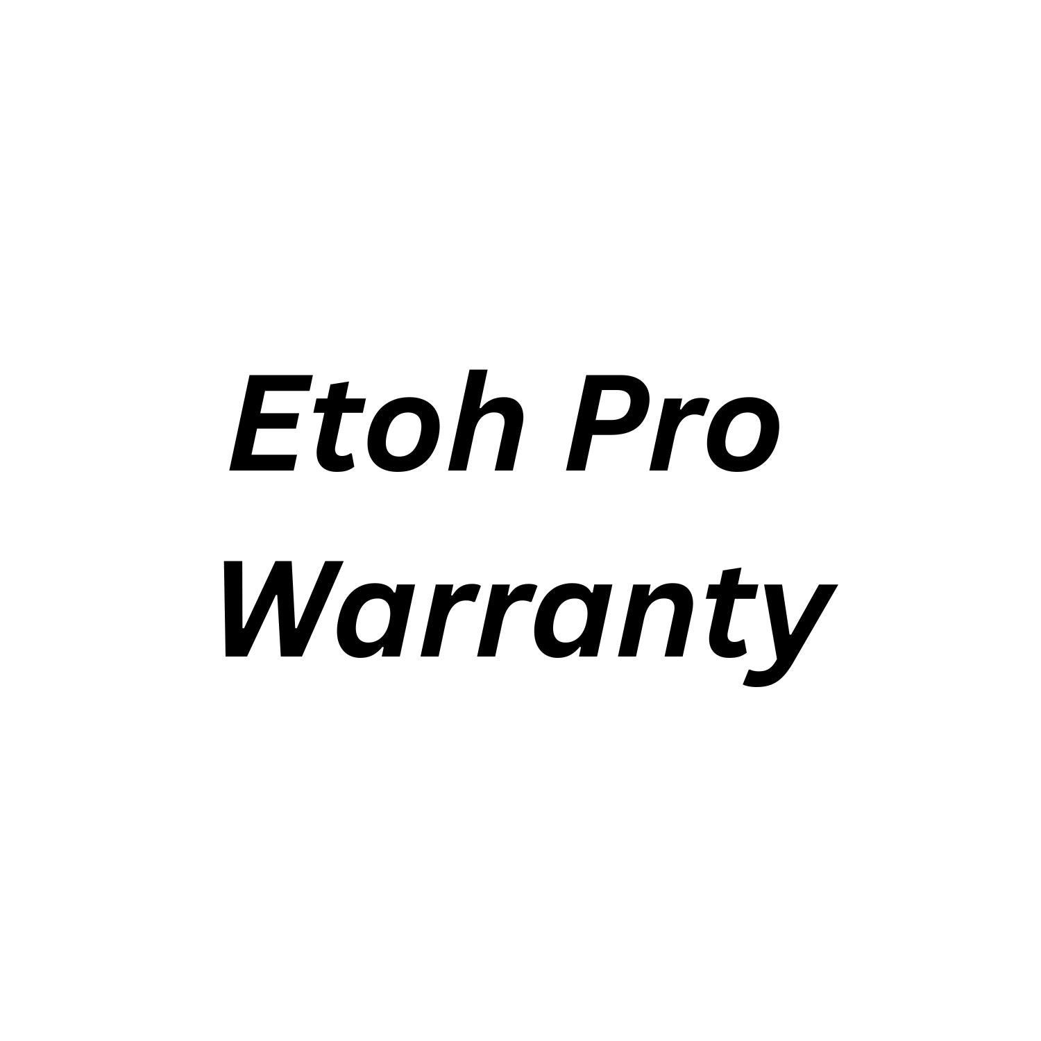 ExtractCraft Etoh Pro Warranty