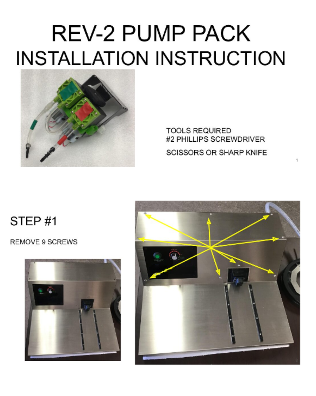 Pump Replacement for Element One